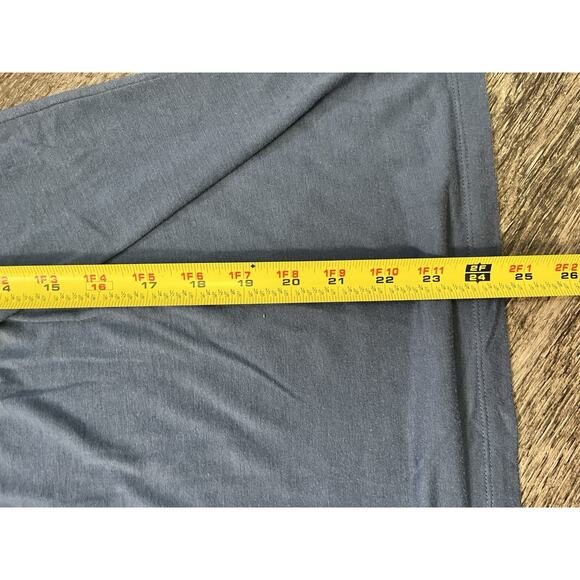 Isabella Rodriguez Women’s Size XL Blue Lace Yoke Short Sleeve Boho Top Blouse - Picture 5 of 6